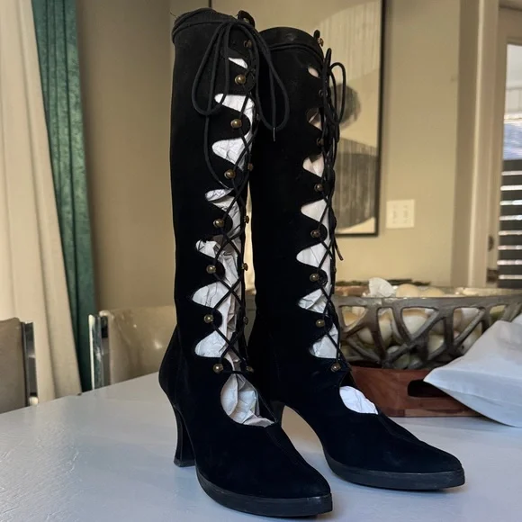 Betsey Johnson gladiator boots - Picture 2 of 8